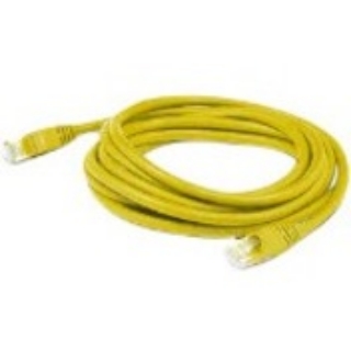 Picture of AddOn 25ft RJ-45 (Male) to RJ-45 (Male) Shielded Straight Blue Cat6 STP PVC Copper Patch Cable