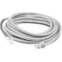 Picture of AddOn 11ft RJ-45 (Male) to RJ-45 (Male) White Cat6 UTP PVC Copper Patch Cable