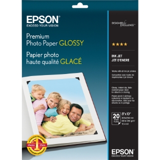 Picture of Epson Premium Inkjet Photo Paper - White