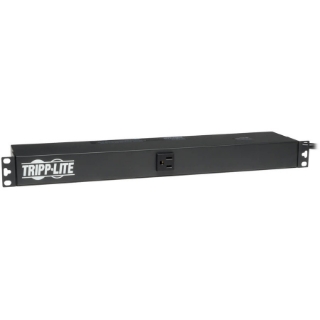 Picture of Tripp Lite PDU Single Phase Basic 120V Outlets 13 5-15R 5-15P 15ft cord 1U RM