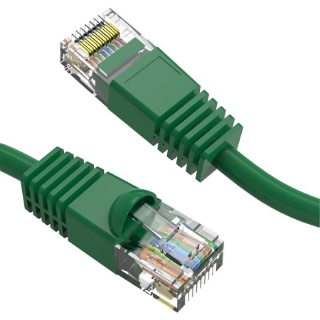 Picture of Axiom 14FT CAT6 550mhz Patch Cable Molded Boot (Green)