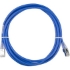 Picture of Supermicro RJ45 Cat6a 550MHz Rated Blue 9 FT Patch Cable, 24AWG