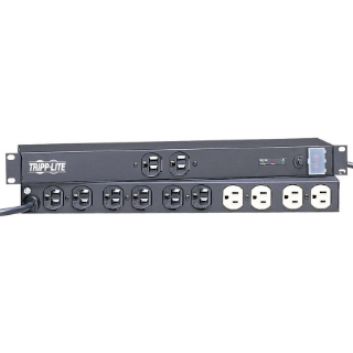 Picture of Tripp Lite Isobar Surge Protector Rackmount Metal 12 Outlet 15' Cord 1U RM