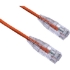 Picture of Axiom 7FT CAT6A BENDnFLEX Ultra-Thin Snagless Patch Cable 650mhz (Orange)