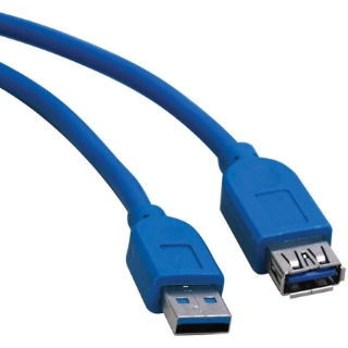 Picture of Tripp Lite 10ft USB 3.0 SuperSpeed Extension Cable A Male to A Female