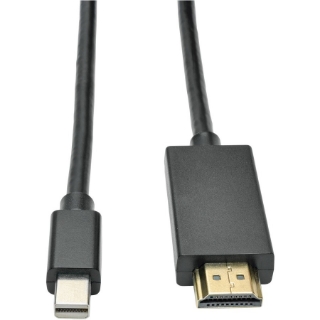 Picture of Tripp Lite 6ft Mini DisplayPort to HD Adapter Converter Cable mDP to HD 1920 x 1080 M/M