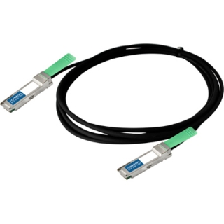 Picture of AddOn Arista Networks CAB-Q-Q-7M Compatible TAA Compliant 40GBase-CU QSFP+ to QSFP+ Direct Attach Cable (Passive Twinax, 7m)