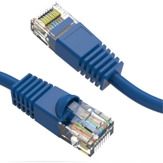 Picture of Axiom 75FT CAT6 550mhz Patch Cable Molded Boot (Blue)