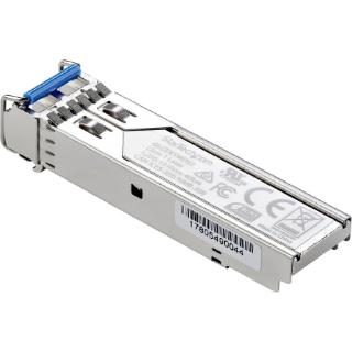 Picture of StarTech.com MSA Uncoded SFP Module - 1000BASE-EX - 1GE Gigabit Ethernet SFP 1GbE Single Mode Fiber (SMF) Optic Transceiver - 40km DDM