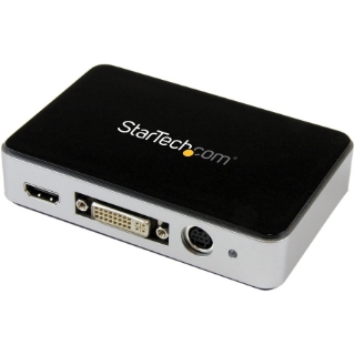 Picture of StarTech.com USB 3.0 Video Capture Device - HDMI / DVI / VGA / Component HD Video Recorder - 1080p 60fps