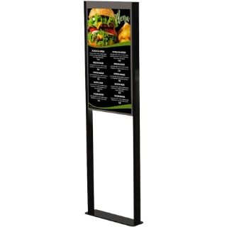 Picture of Peerless-AV Floor Mount for Digital Signage Display - Black