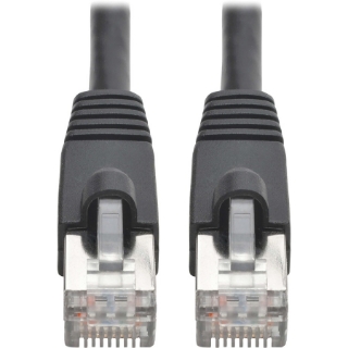 Picture of Tripp Lite Cat6a Snagless Shielded STP Patch Cable 10G, PoE Black M/M 35ft