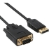 Picture of Axiom DisplayPort Male to VGA Male Adapter Cable 3ft