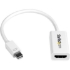 Picture of StarTech.com Mini DisplayPort to HDMI 4K Audio / Video Converter - mDP 1.2 to HDMI Active Adapter for Mac Book Pro / Mac Book Air - 4K @ 30 Hz - White