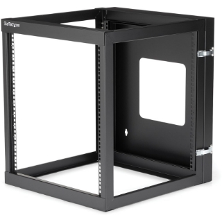 Picture of StarTech.com 12U 22in Depth Hinged Open Frame Wallmount Server Rack