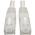 Picture of Tripp Lite Cat6 Cat5e Gigabit Molded Patch Cable RJ45 M/M 550MHz White 20ft