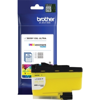 Picture of Brother Genuine LC3039Y Ultra High-yield Yellow INKvestment Tank Ink Cartridge