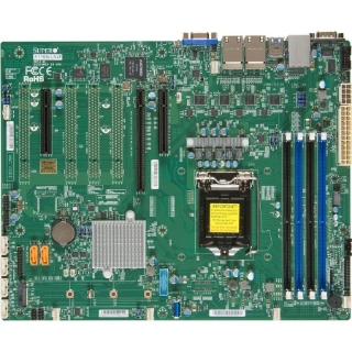 Picture of Supermicro X11SSi-LN4F Desktop Motherboard - Intel C236 Chipset - Socket H4 LGA-1151 - ATX