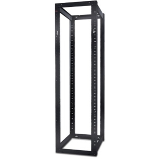 Picture of APC by Schneider Electric NetShelter 4 Post Open Frame Rack 44U #12-24 Threaded Holes