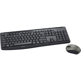 Picture of Verbatim Silent Wireless Mouse and Keyboard - Black