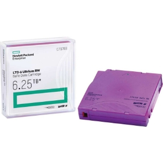Picture of HPE LTO-6 Ultrium 6.25 TB BaFe RW Non Custom Labeled Data Cartridge 20 Pack