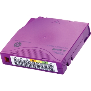 Picture of HPE LTO-6 Ultrium 6.25TB MP RW Custom Labeled Data Cartridge 20 Pack