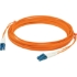 Picture of AddOn 3m LC (Male) to LC (Male) Orange OM3 Duplex Fiber OFNR (Riser-Rated) Patch Cable