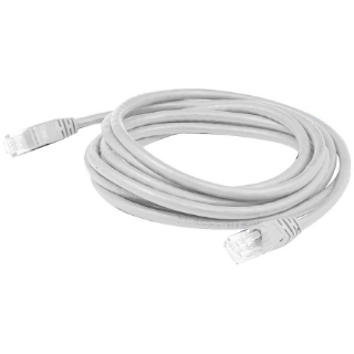 Picture of AddOn 12ft RJ-45 (Male) to RJ-45 (Male) White Cat6 Straight UTP PVC Copper Patch Cable