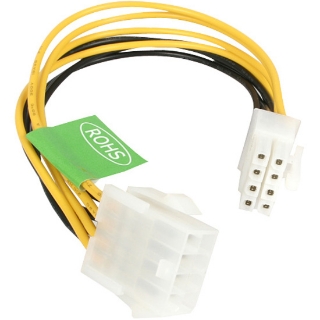 Picture of StarTech.com 8in EPS 8 Pin Power Extension Cable