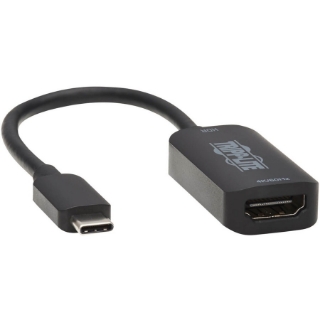 Picture of Tripp Lite USB C to HDMI Adapter Cable 4K 60Hz M/F Thunderbolt 3 DP 1.2 6in