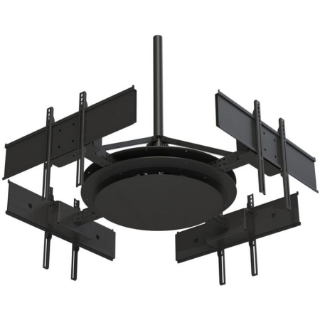 Picture of Peerless-AV DST975-4 Ceiling Mount for Flat Panel Display - Black