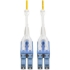Picture of Tripp Lite 3M Duplex SMF Singlemode 9/125 Uniboot Fiber Optic Patch Cable LC/LC 10'