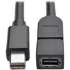 Picture of Tripp Lite 3ft Mini DisplayPort Extension Cable 4Kx2K @60Hz HDCP 2.2 M/F 3'