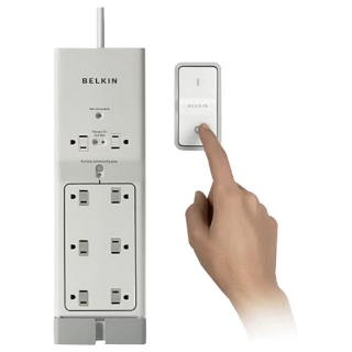 Picture of Belkin F7C01008Q Conserve Switch 8-Outlets Surge Suppressor