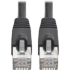 Picture of Tripp Lite Cat6a Snagless Shielded STP Patch Cable 10G, PoE, Black M/M 14ft