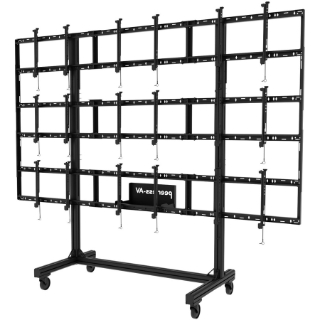 Picture of Peerless-AV Portable Video Wall Cart 2x2, 3x2 or 3x3 Configuration For 46" to 55" Displays