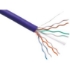 Picture of Axiom CAT5E 24AWG 4-Pair Solid Conductor 350MHz Bulk Cable Spool 1000FT (Purple)