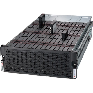 Picture of Supermicro SuperChassis 946ED-R2KJBOD Drive Enclosure - 4U Rack-mountable - Black