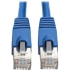 Picture of Tripp Lite Cat6a Ethernet Cable 10G STP Snagless Shielded PoE M/M Blue 15ft