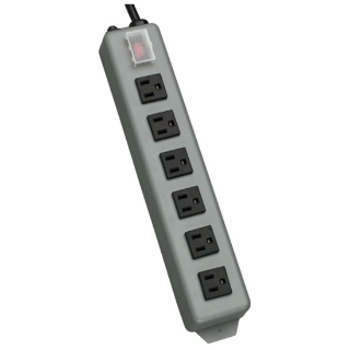 Picture of Tripp Lite Waber Power Strip 120V Right Angle 5-15R 6 Outlet Metal 15' Crd