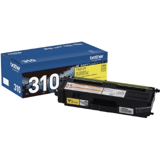 Picture of Brother Genuine TN310Y Yellow Toner Cartridge