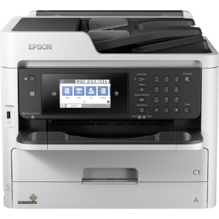 Picture of Epson WorkForce Pro WF-C5790 Inkjet Multifunction Printer-Color-Copier/Fax/Scanner-4800x1200 dpi Print-Automatic Duplex Print-45000 Pages-330 sheets Input-1200 dpi Optical Scan-Color Fax-Wireless LAN-Apple AirPrint