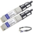 Picture of AddOn Dell DAC-QSFP-40G-5M Compatible TAA Compliant 40GBase-CU QSFP+ to QSFP+ Direct Attach Cable (Passive Twinax, 5m)