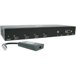 Picture of Tripp Lite HDMI Over Cat6 Presentation Switch/Extender 4-Port 4K 60Hz 50ft