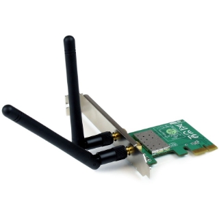 Picture of StarTech.com PCI Express Wireless N Adapter - 300 Mbps PCIe 802.11 b/g/n Network Adapter Card ? 2T2R 2.2 dBi