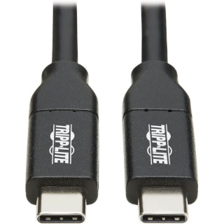 Picture of Tripp Lite USB Type C to USB C Cable USB 2.0 5A Rating USB-IF Cert M/M 2M