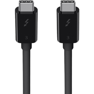 Picture of Belkin Thunderbolt 3 Cable (USB-C to USB-C) (100W) (1.6ft/0.5m) (USB Type-C)