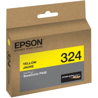 Picture of Epson UltraChrome 324 Original Ink Cartridge - Yellow