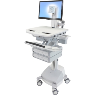Picture of Ergotron StyleView Cart with LCD Pivot, SLA Powered, 6 Drawers