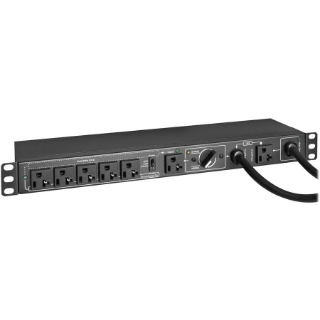 Picture of Tripp Lite PDU Hot Swap with Manual Bypass 15A 6 5-20R 2 5-20P Inputs 1URM